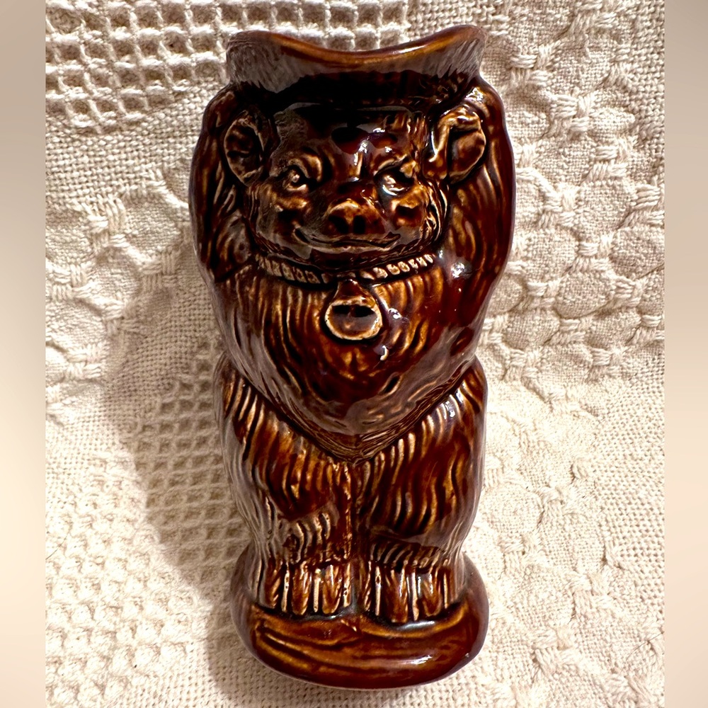 Vintage James Kent Bear Mid Century Ceramic Pitcher